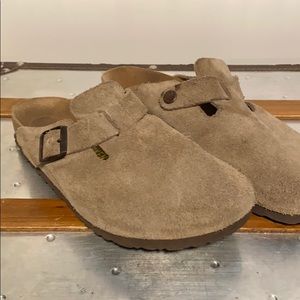 Birkenstock Boston Suede Clog
